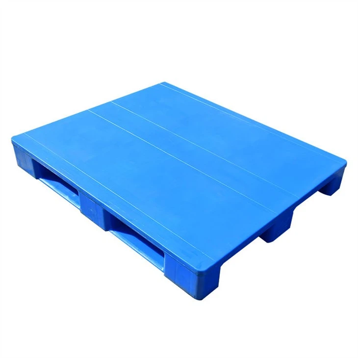 Kunststof pallet met glad dek van voedingskwaliteit