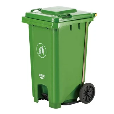 Papelera Con Ruedas De 240 Litros