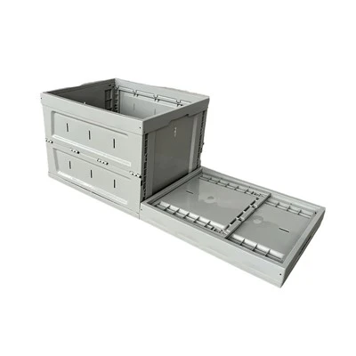 ASRS stapelbaar opvouwbaar kunststof krat met massieve wand