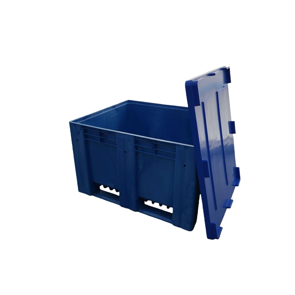 Solid Dolav Pallet Box With Lid